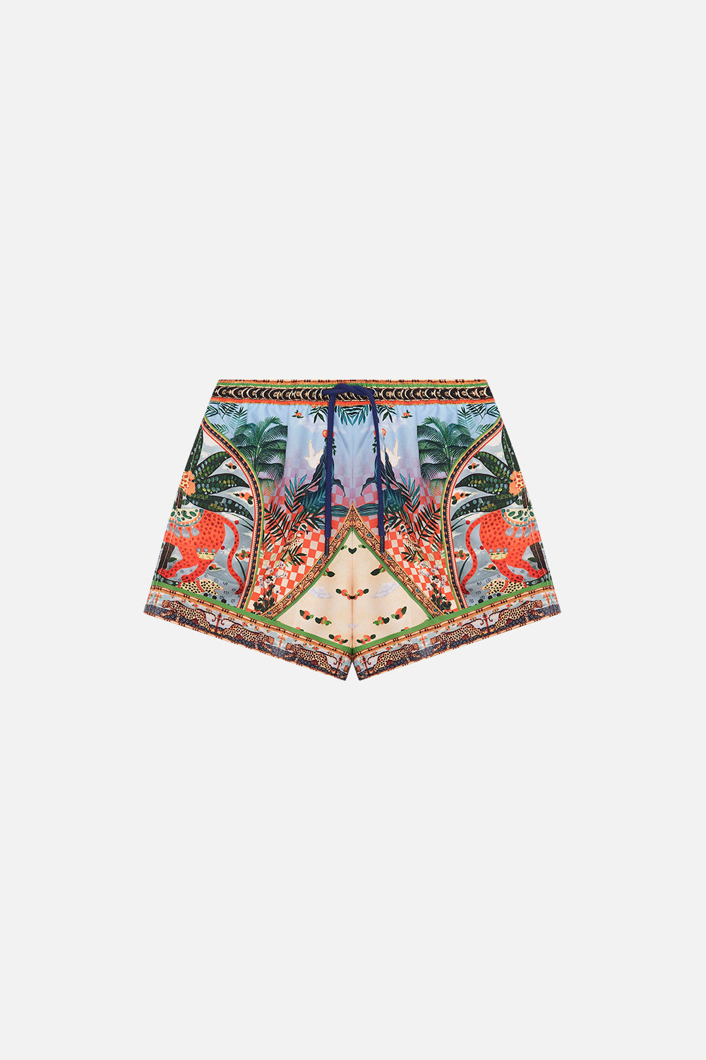 product view of MILLA BY CAMILLA  boys boardshort in Alessandro's Atlantis print