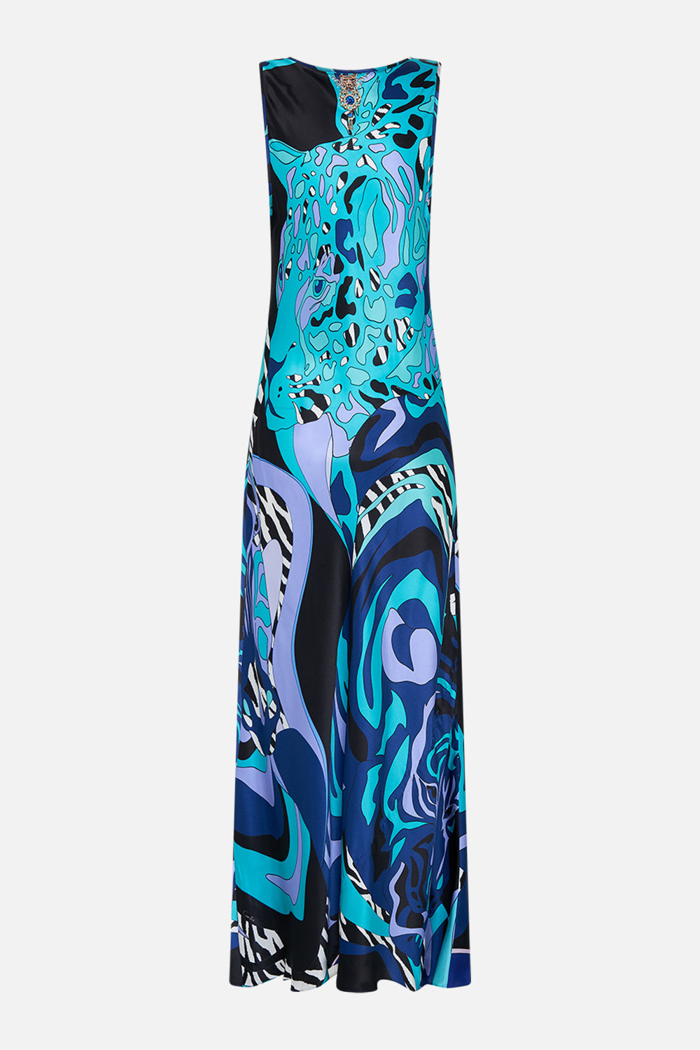 BIAS CUT TANK DRESS VIVIDLY VENICE