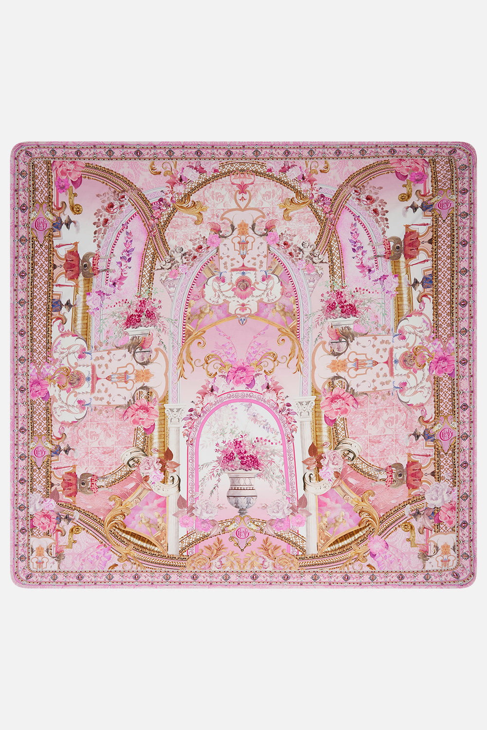 Product view of MILLA by CAMILLA baby blanket in Feeling Fresco print 