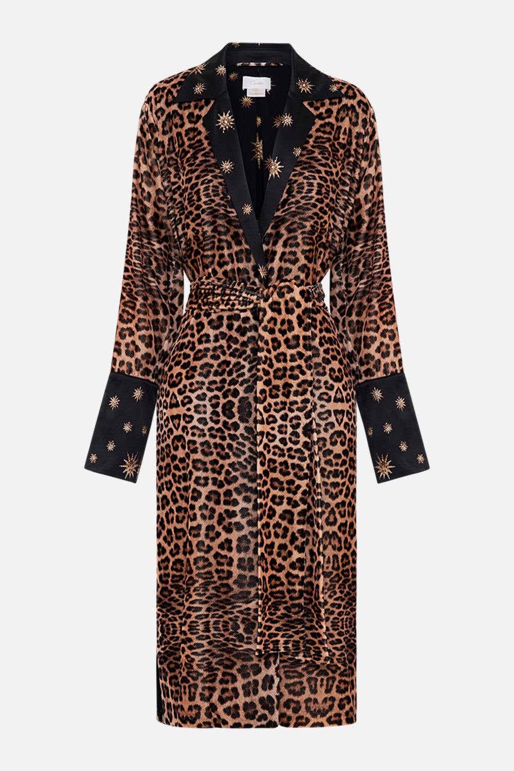 The CAMILLA LONG SLEEVE TUNIC DRESS HEART LIKE A WILDFLOWER in our  print.