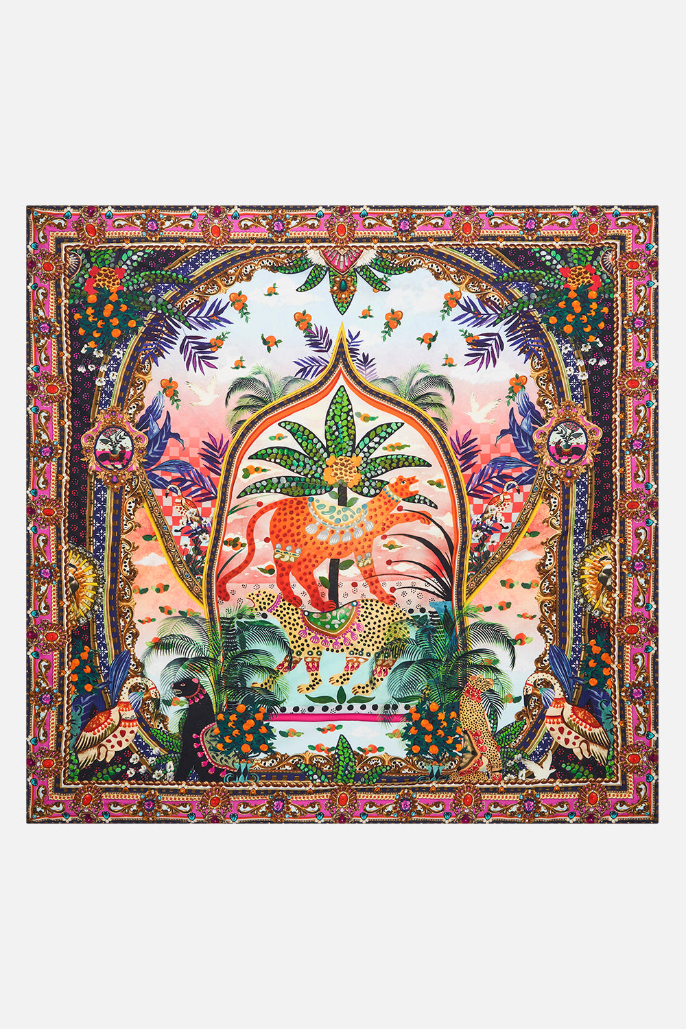 LARGE SQUARE SCARF ALESSANDROS ATLANTIS