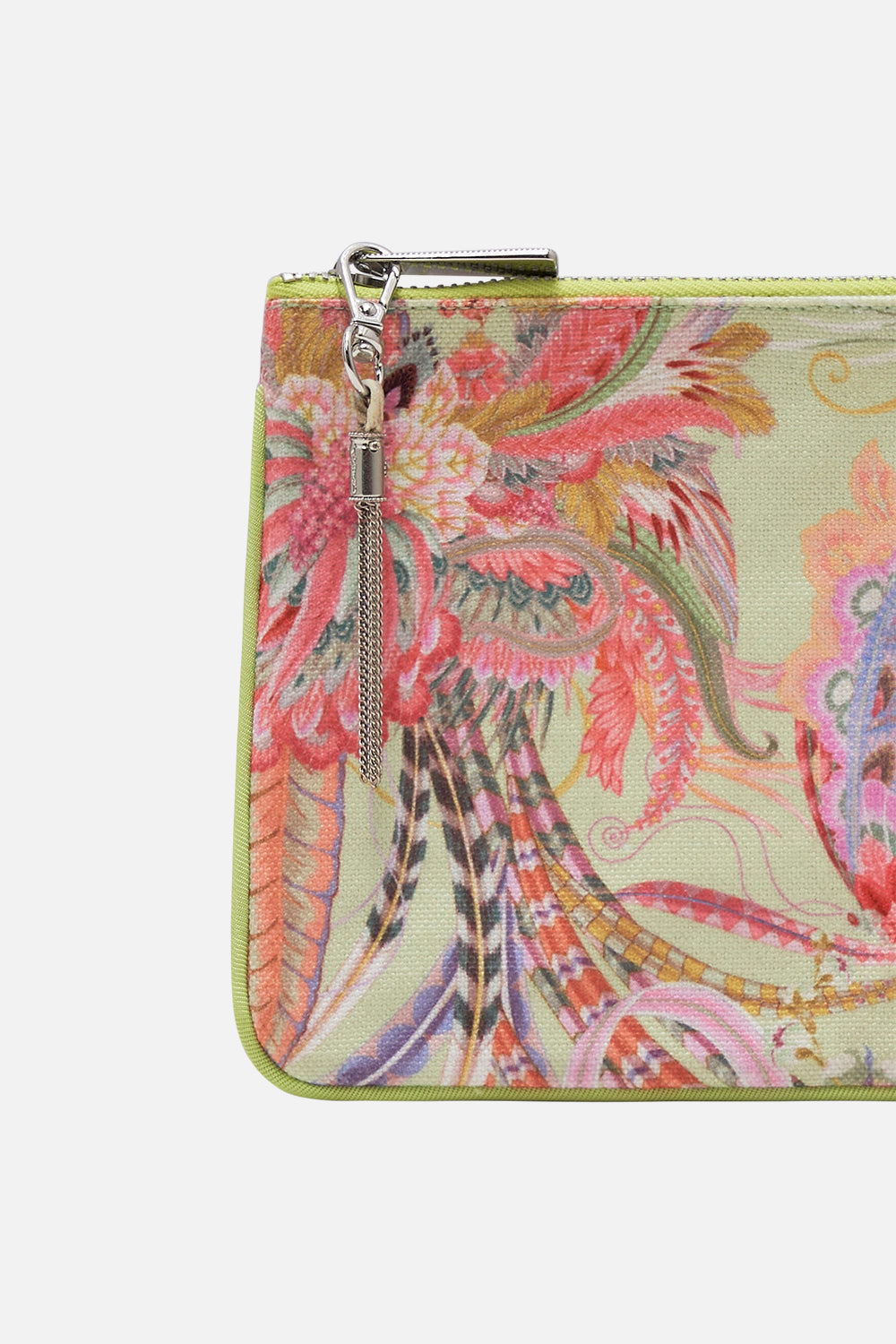 CAMILLA designer coin purse in Cosmic Tuscan print