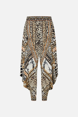 Back product view CAMILLA luxury jersey pant in Mosaic Muse 