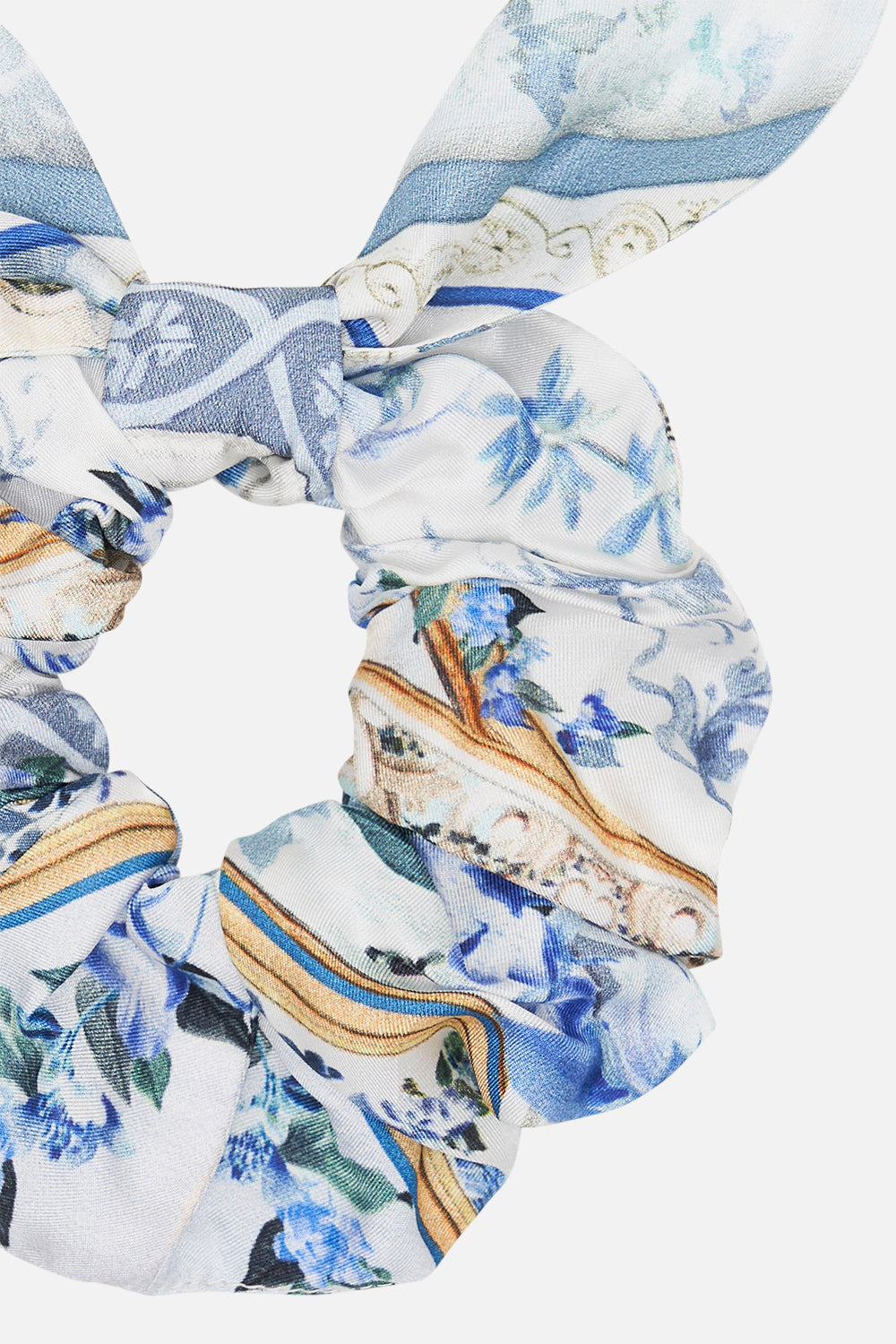 CAMILLA scrunchie in Season of the Siren print