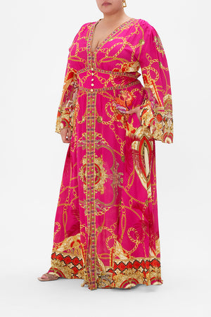 Kimono Sleeve Dress With Shirring Detail| CAMILLA EU – CAMILLA EU