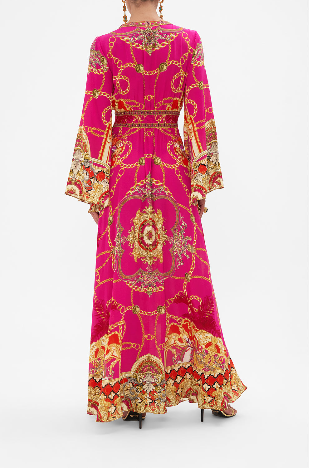 Kimono Sleeve Dress With Shirring Detail CAMILLA EU CAMILLA EU