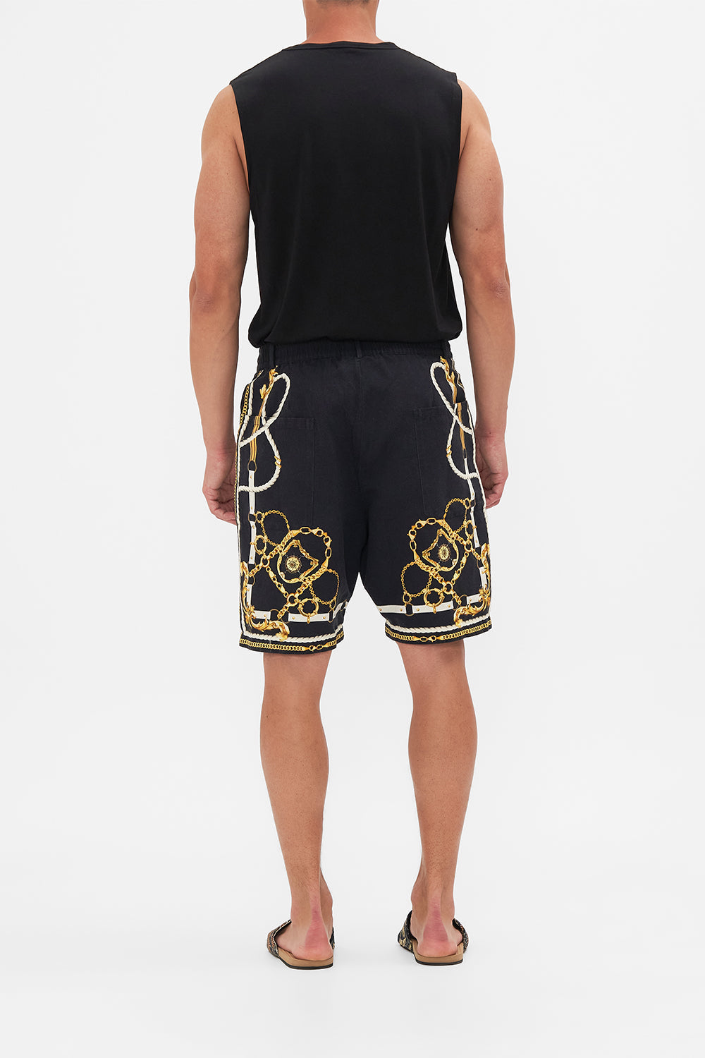 The CAMILLA MESH PANTS COAST TO COAST in our  print.