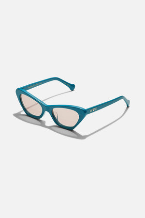 Autobahn Baby cat eye Turquoise sunglasses by CAMILLA