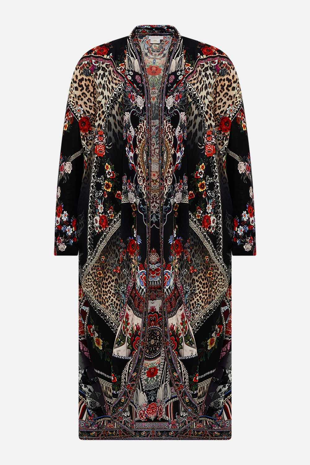 CAMILLA long coat in Volendam Dolls print