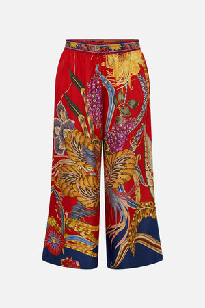 CAMILLA silk pants in Through Vincents Eyes print