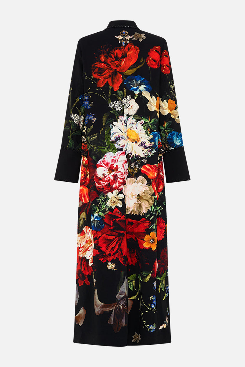 CUFFED SIDE SPLIT COAT A STILL LIFE