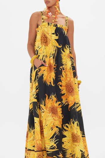 Wide Strap Sundress in Kapadokya kitsch main image 0