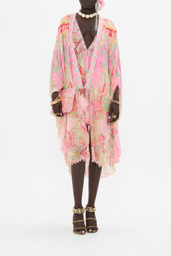 CAMILLA silk layer in Tea With Tuchinski print