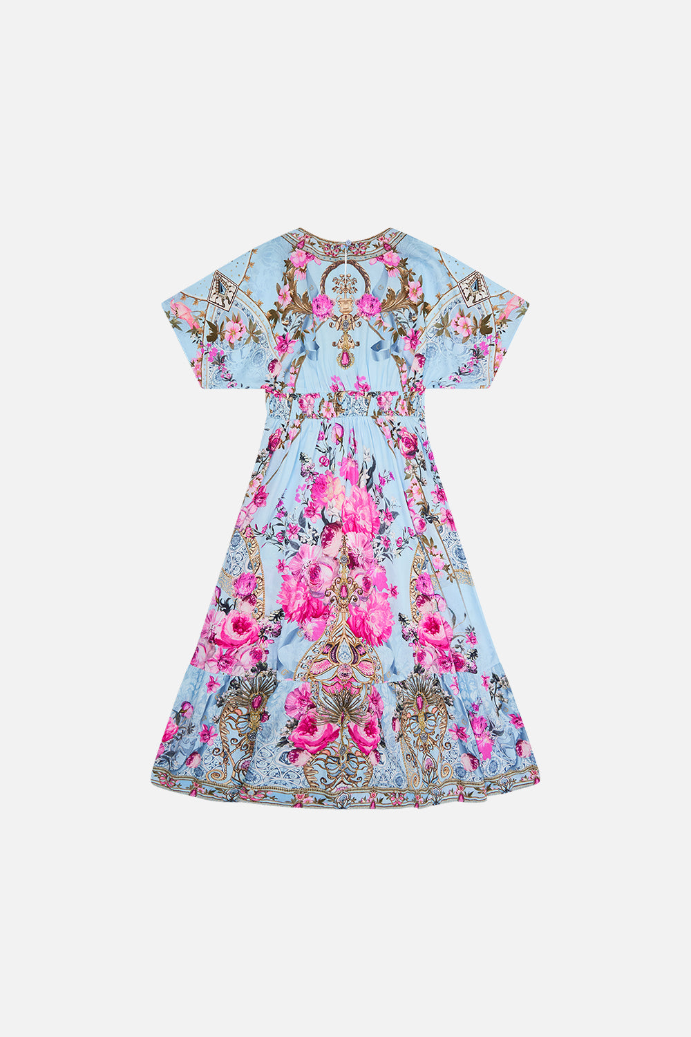 Milla by CAMILLA kids floral print with shirring in Down The Garden Path print