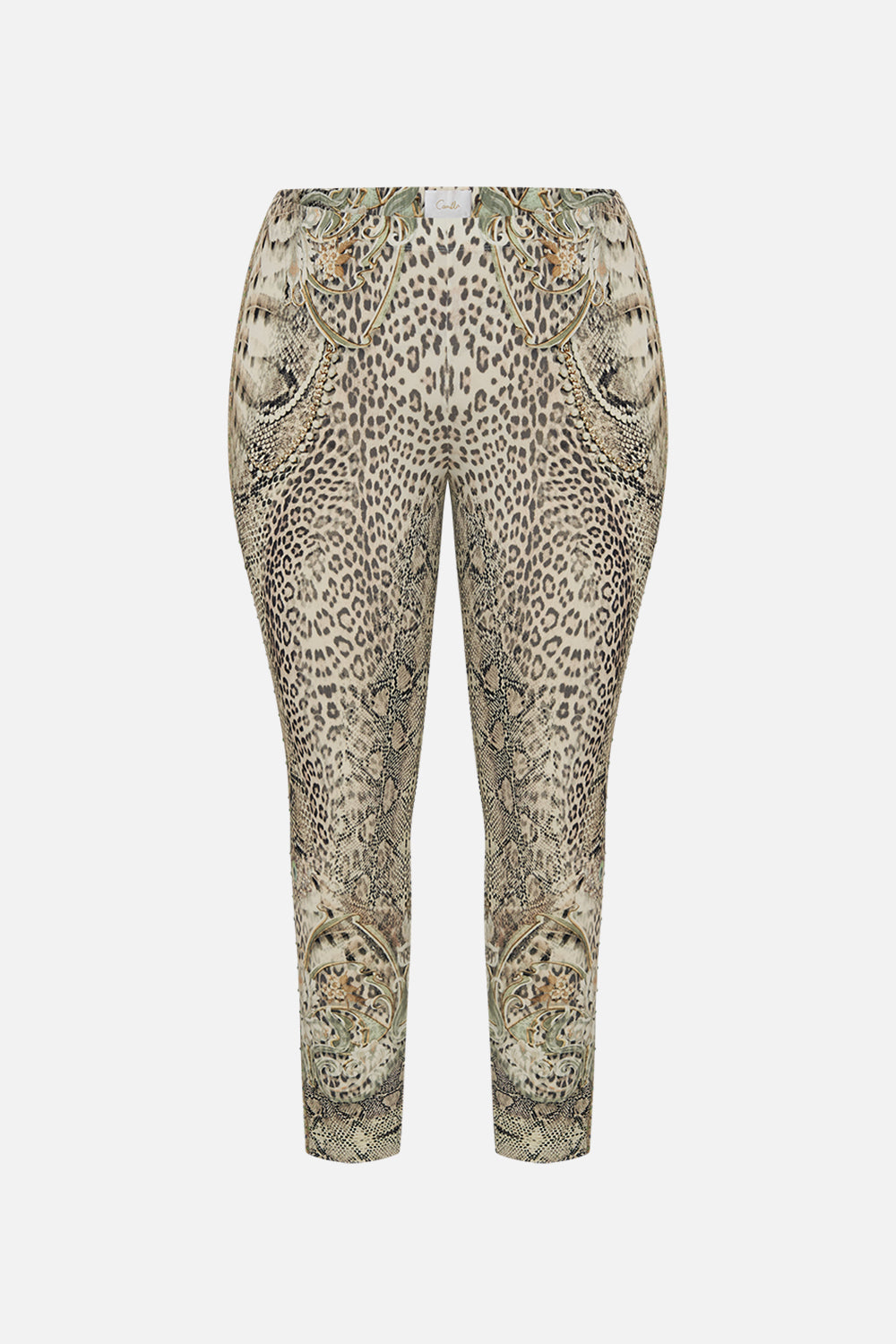 CAMILLA printed legging in Looking Glass Houses print