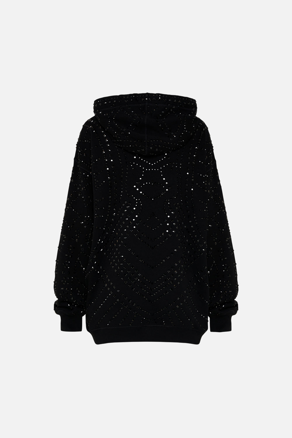 CAMILLA hoodie in Nouveau Noir print
