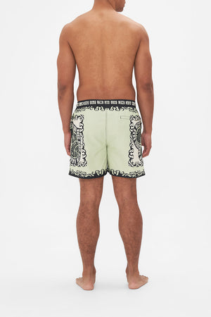 Hotel Franks by CAMILLA mens printed boardshorts in Double Dutch print