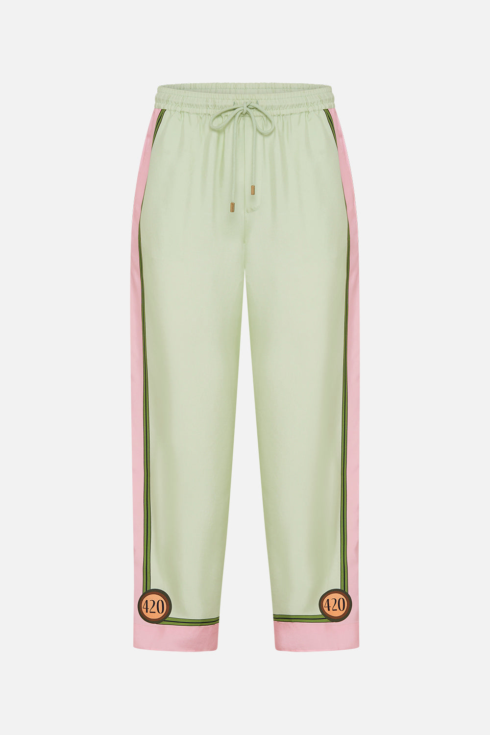 Hotel Franks by CAMILLA  mens lounge pants in Lets Chase Rainbows print