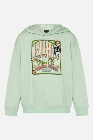 Hotel Franks by CAMILLA mens oversized hoodie in Lets Chase Rainbows print