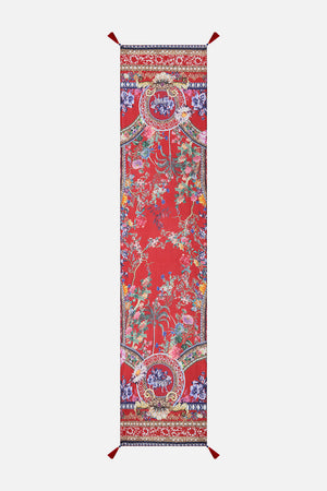 CAMILLA silk scarf in The Summer Palace print