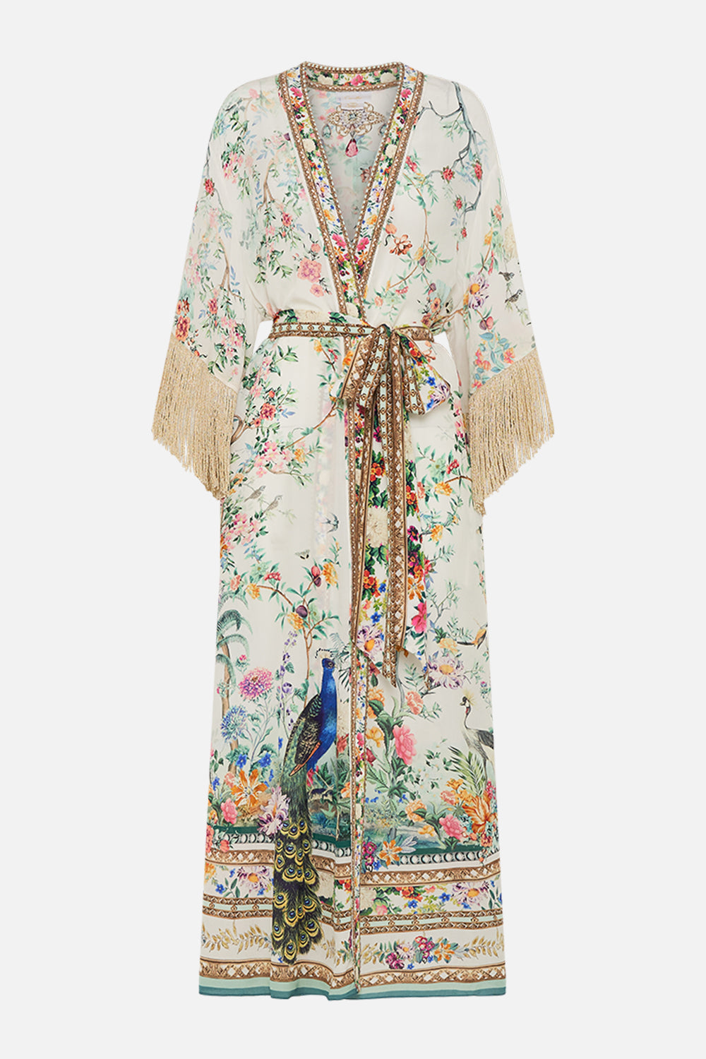 CAMILLA layer in Plumes and Parterres print