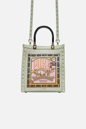 CAMILLA tote bag in Lets Chase Rainbows print