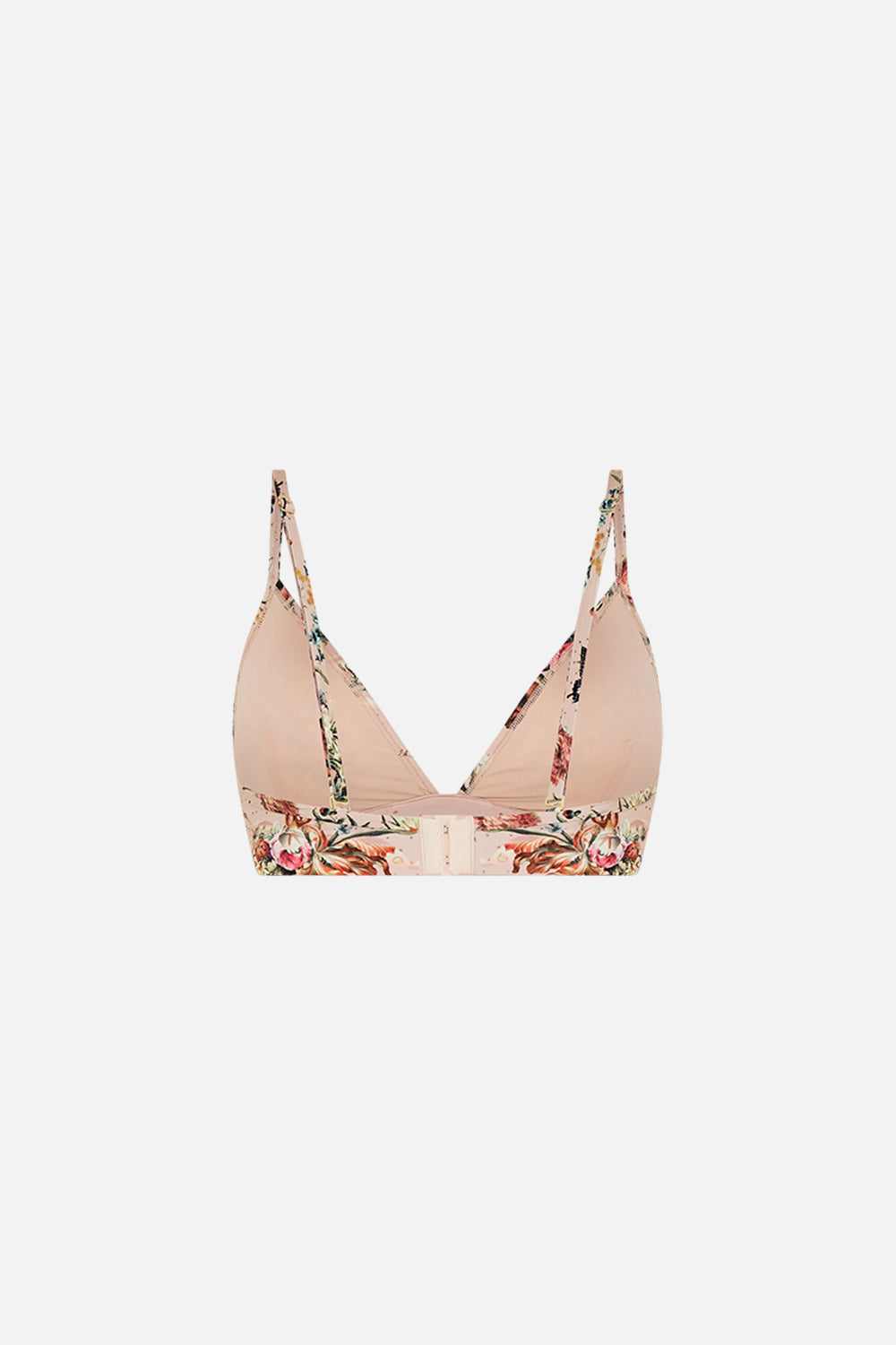 CAMILLA floral bra in Rose Garden Revolution print 