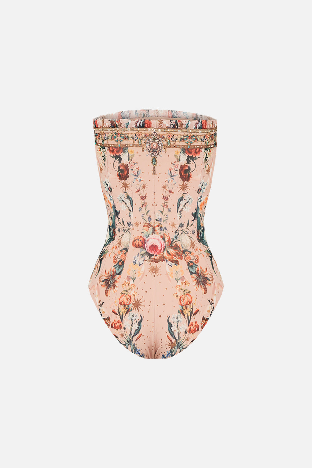BANDEEU BODYSUIT WITH FRILL ROSE GARDEN REVOLUTION