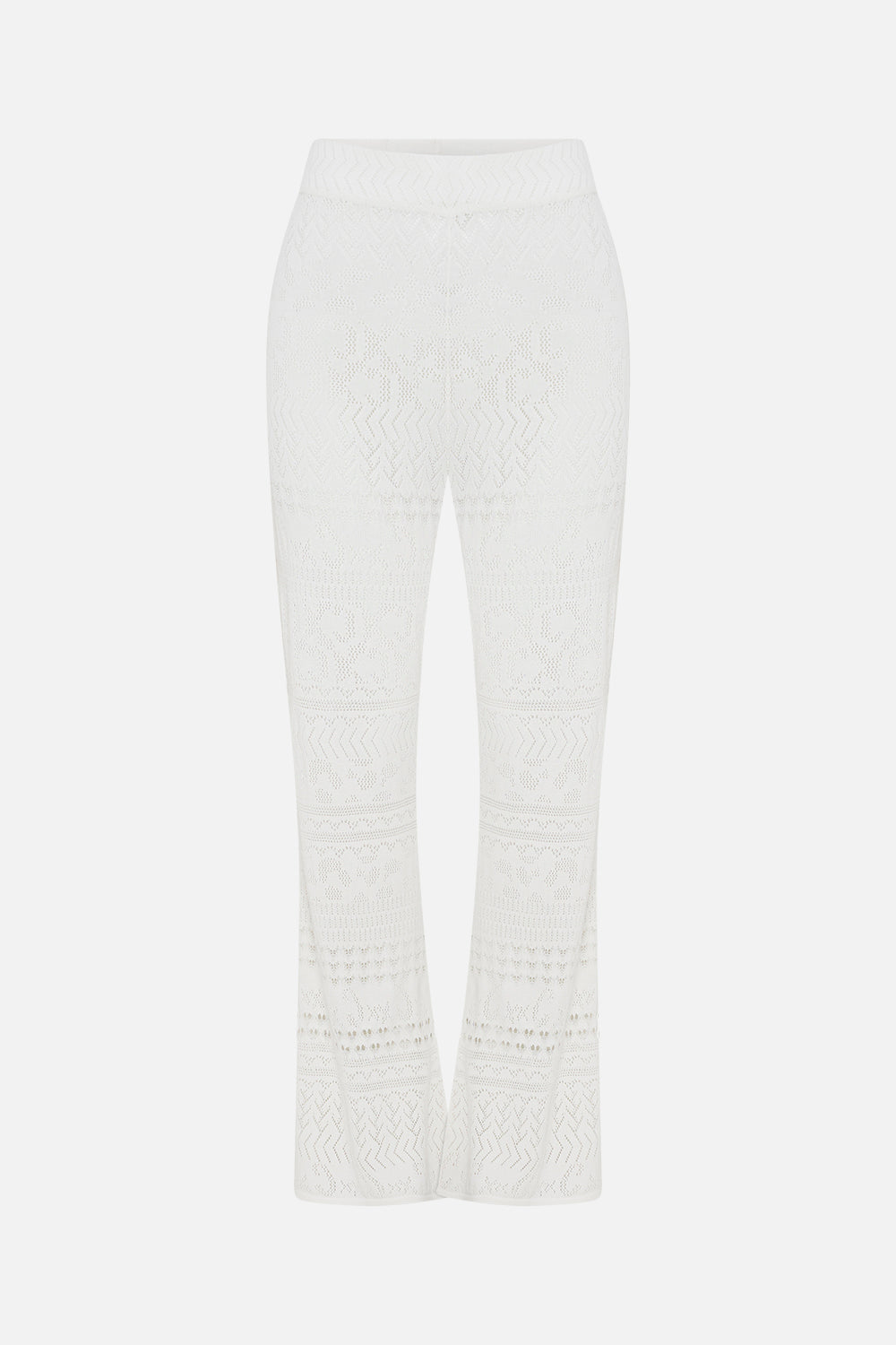 Product view of  CAMILLA knit pants in Sea Charm 