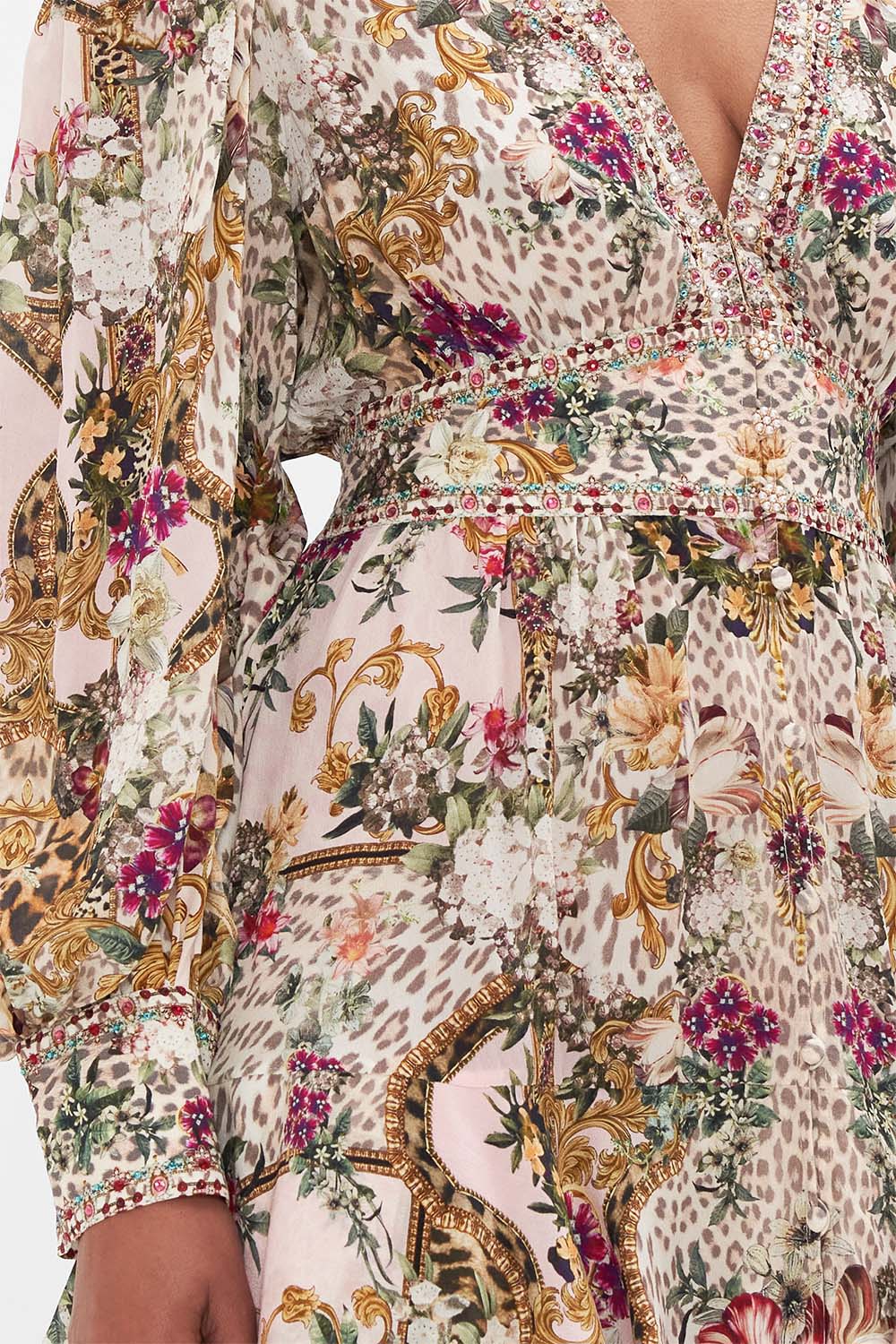 BUTTON FRONT FRILL DRESS BAMBINO BLISS