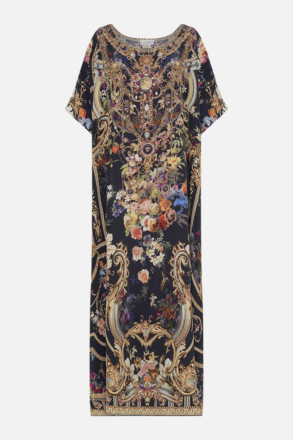 ROUND NECK KAFTAN PLAY YOUR CARDS RIGHT