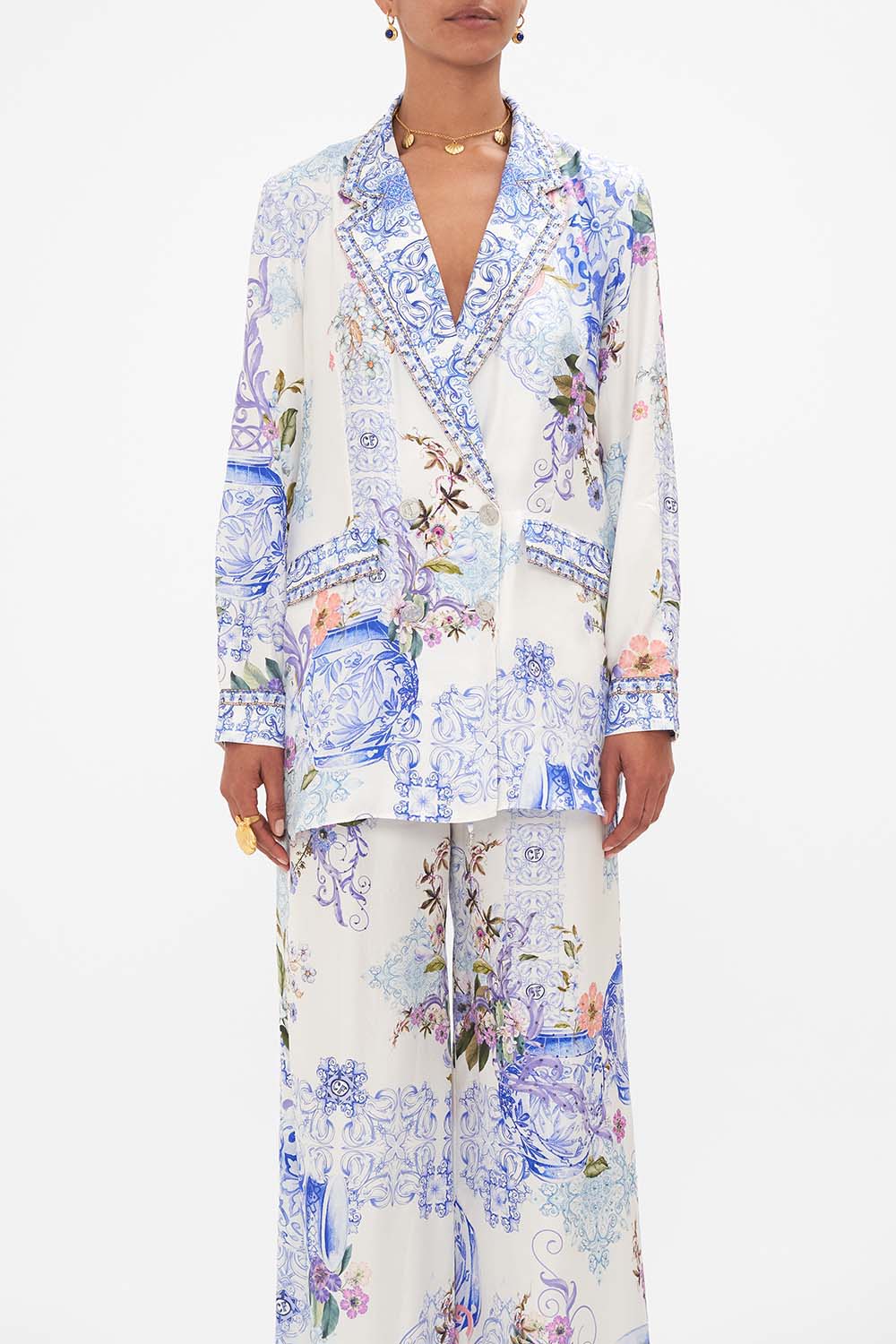 WAIST TIE SHIRT DRESS PAINT ME POSITANO