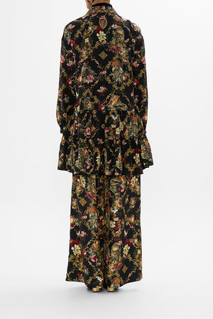 CAMILLA floral Straight Leg Pant in Told in the Tapestry