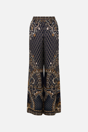 CAMILLA silk lounge pant in Dance With The Duke print