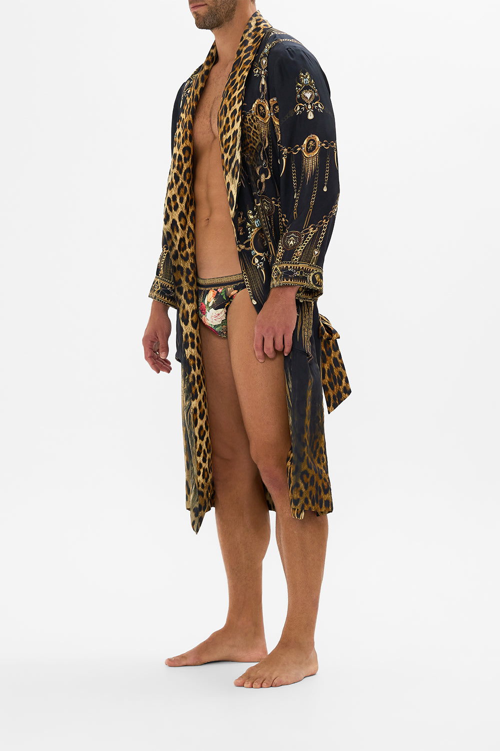 The CAMILLA SCOOP NECK ONE PIECE SAHARA SUPERNATURAL in our  print.