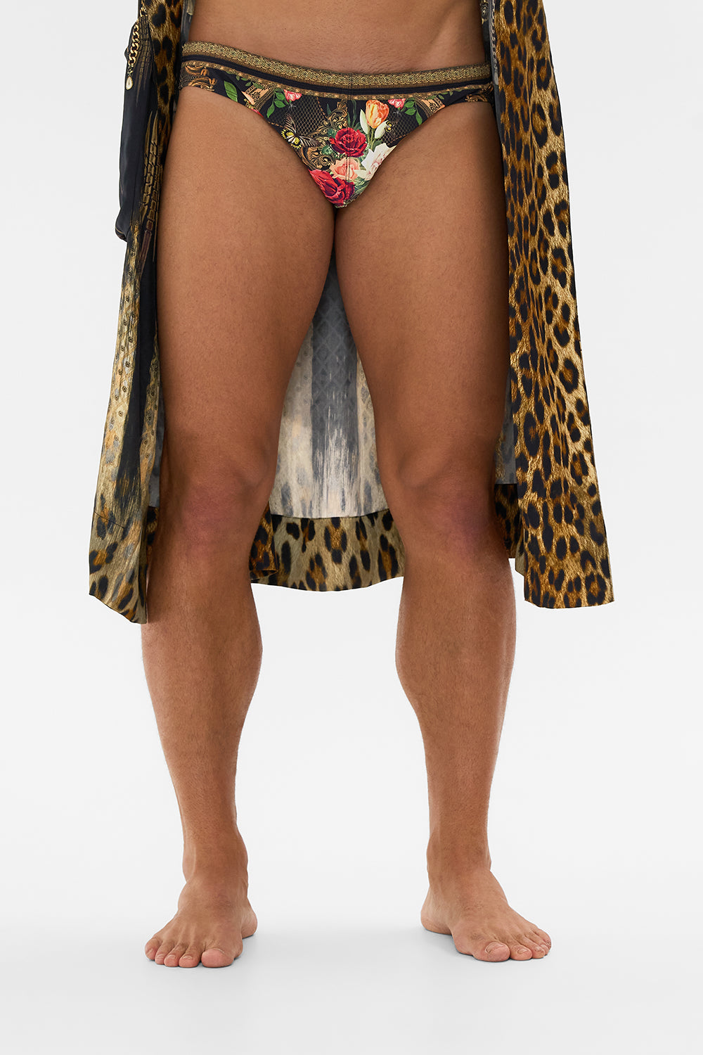 The CAMILLA SOFT TIE BIKINI WITH TRIM SAHARA SUPERNATURAL in our  print.