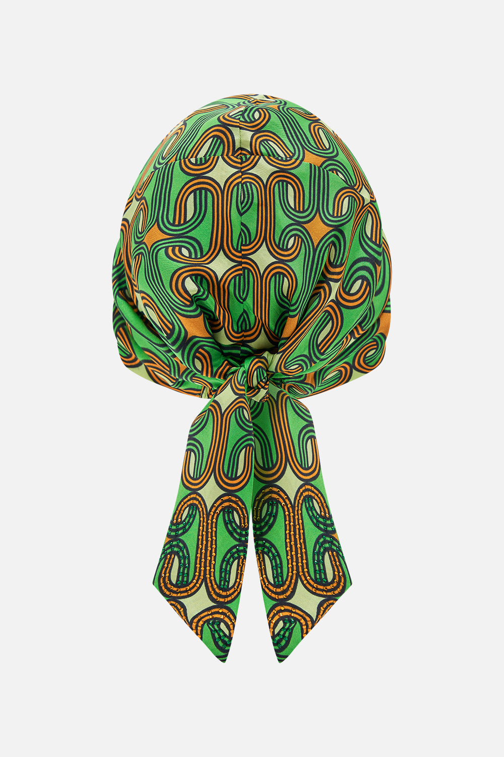 CAMILLA green headscarf in Good Vibes Generation