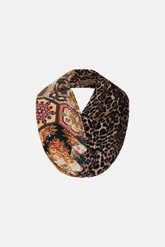 CAMILLA floral double sided scarf in Stitched in Time