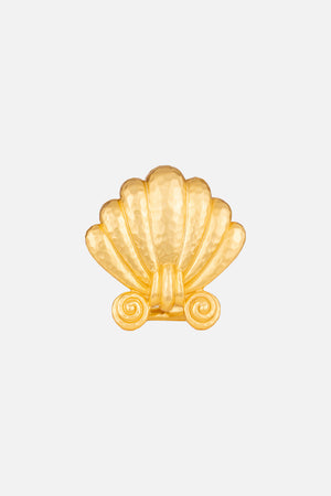 CAMILLA gold coral ring