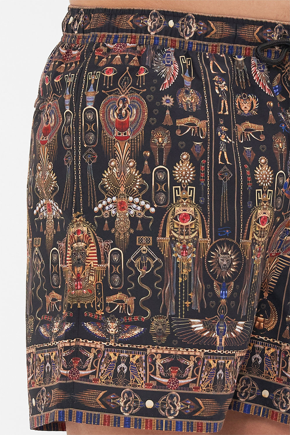 Hotel Franks By CAMILLA Mid Length Boardshort in Cartouche Kingdom Print