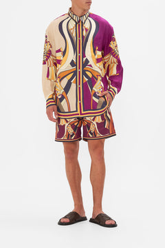 CAMILLA oversized shirt in Desert Delerium print.