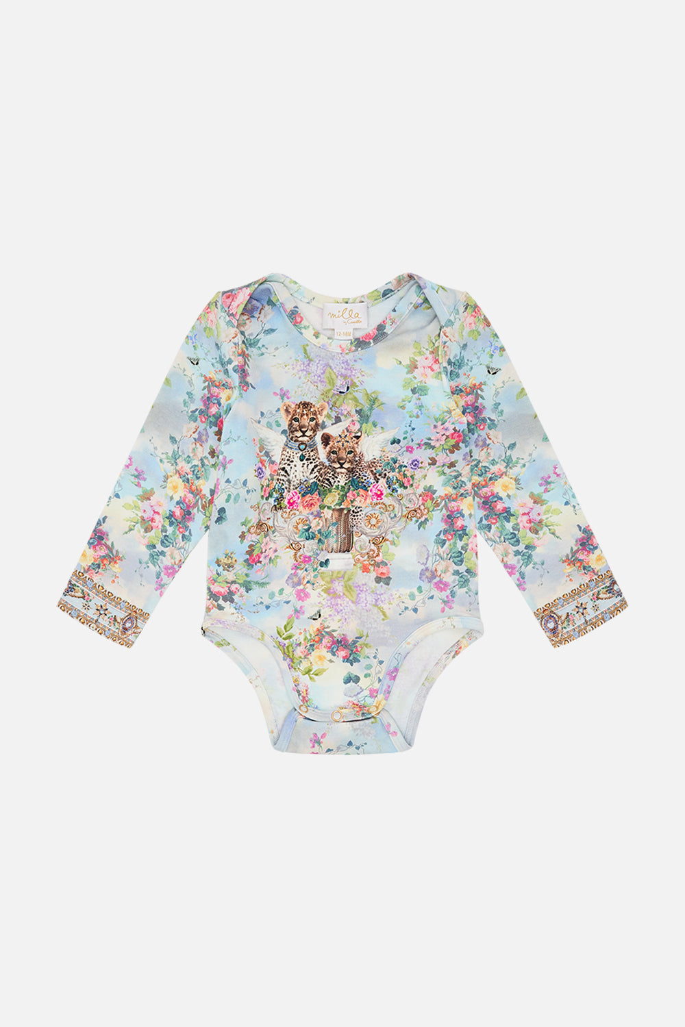 Milla By CAMILLA Floral Babies Bodysuit in We Always Have Alexandria print.