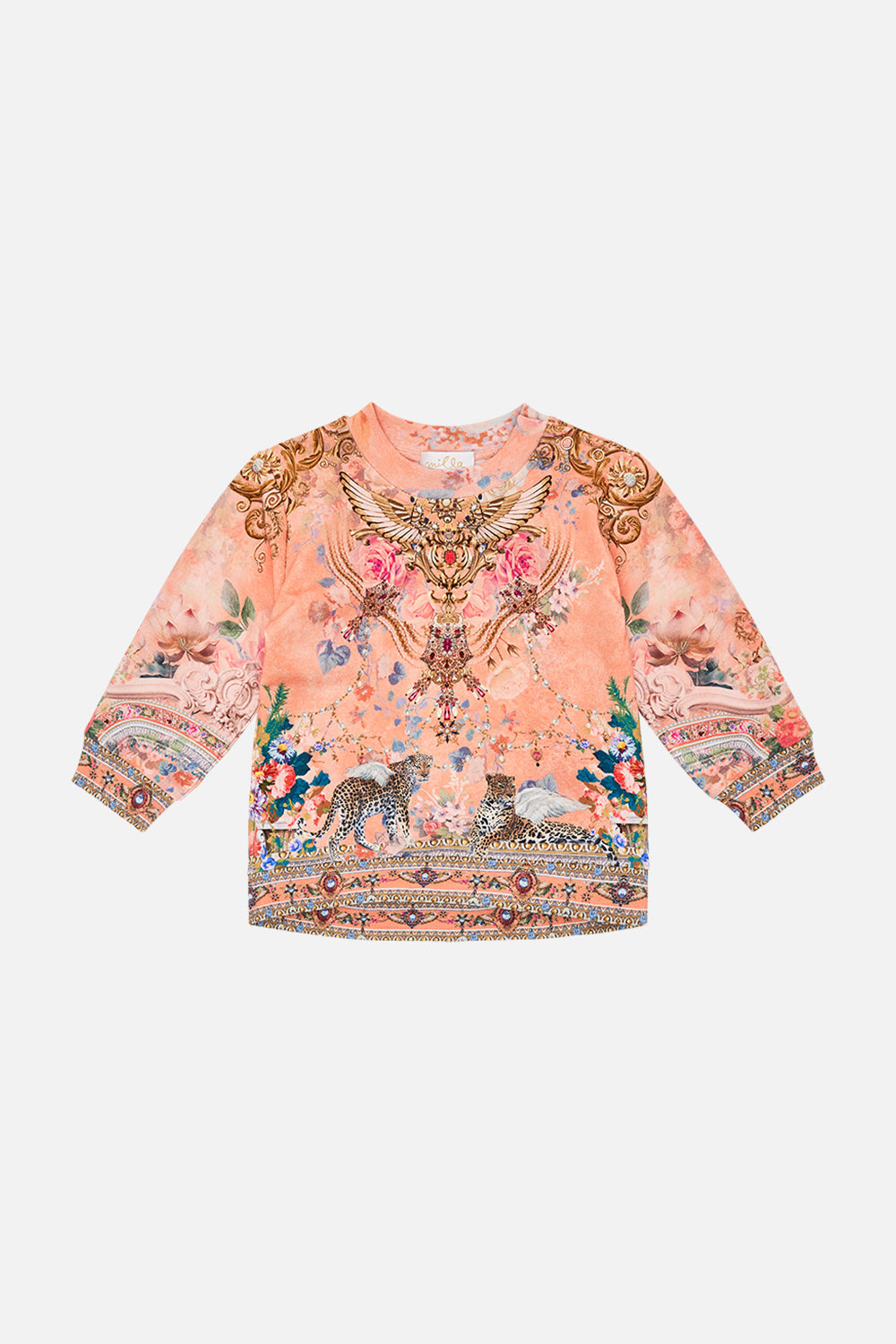 Milla by CAMILLA Babies Sweater in The Jewellery Palace Print