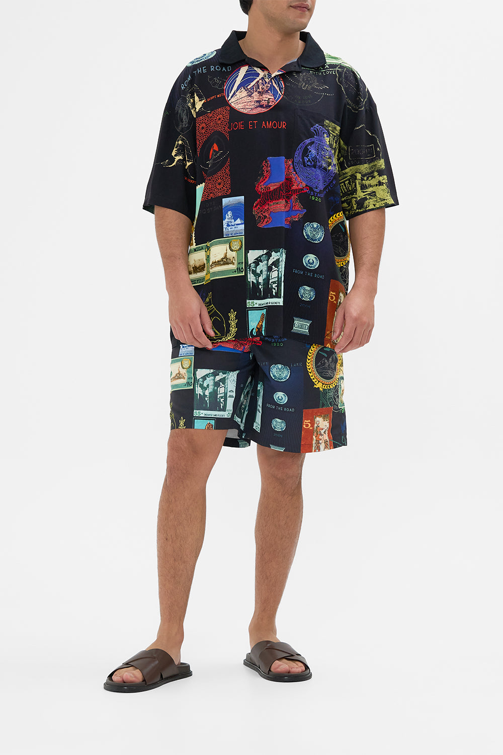 The CAMILLA KIDS RUCHED SIDE PADDLESUIT 4-10 WE ALWAYS HAVE ALEXANDRIA in our WE ALWAYS HAVE ALEXANDRIA print.