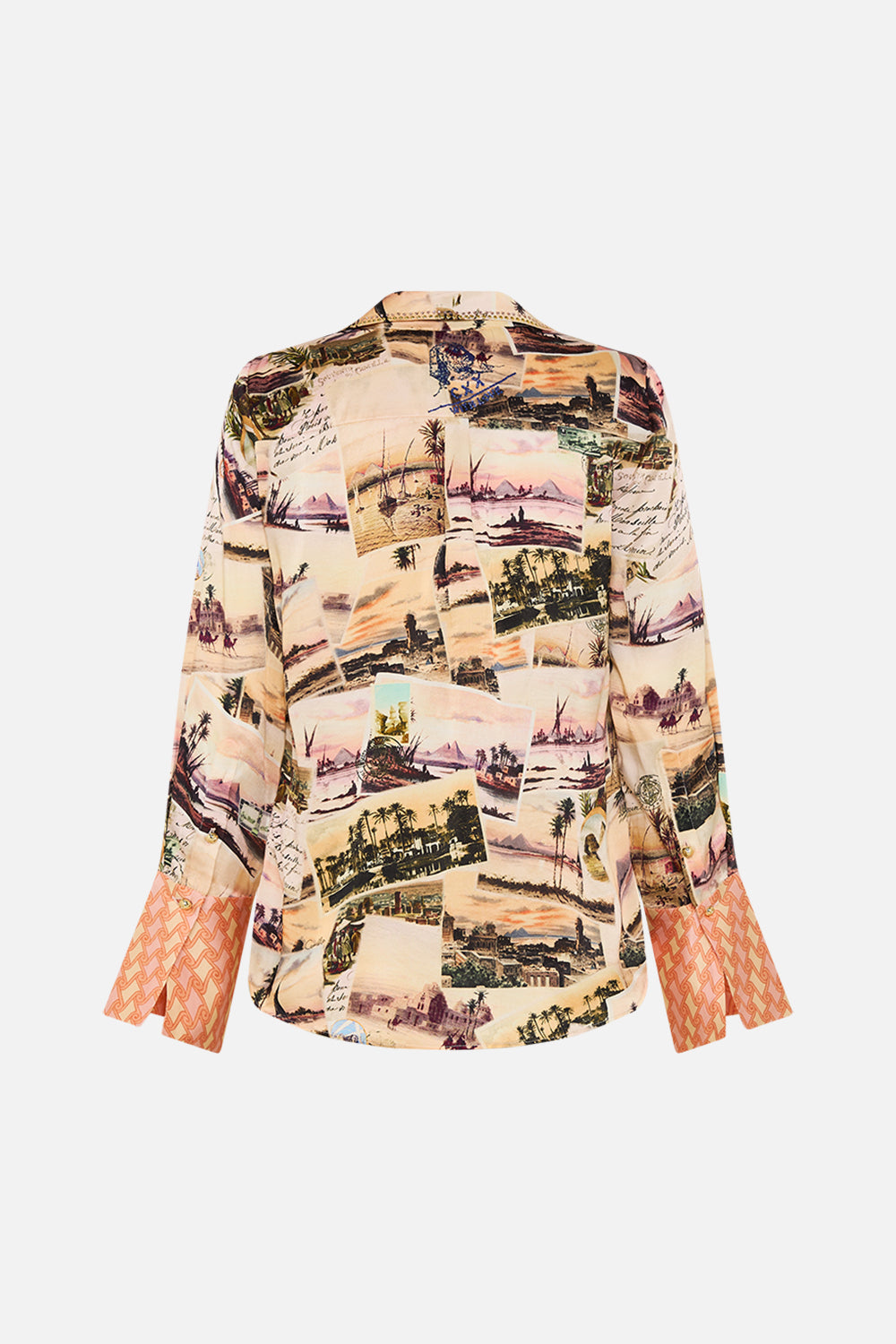 CAMILLA pyjama shirt in Milla's Got Mail print. 