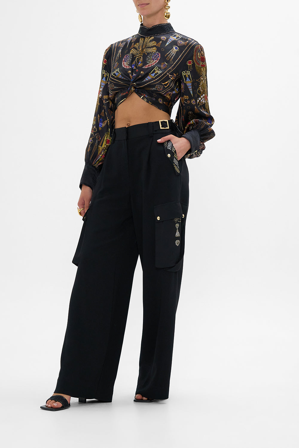 The CAMILLA LEGGINGS ISTANBUL ANIMALIA in our ISTANBUL ANIMALIA print.