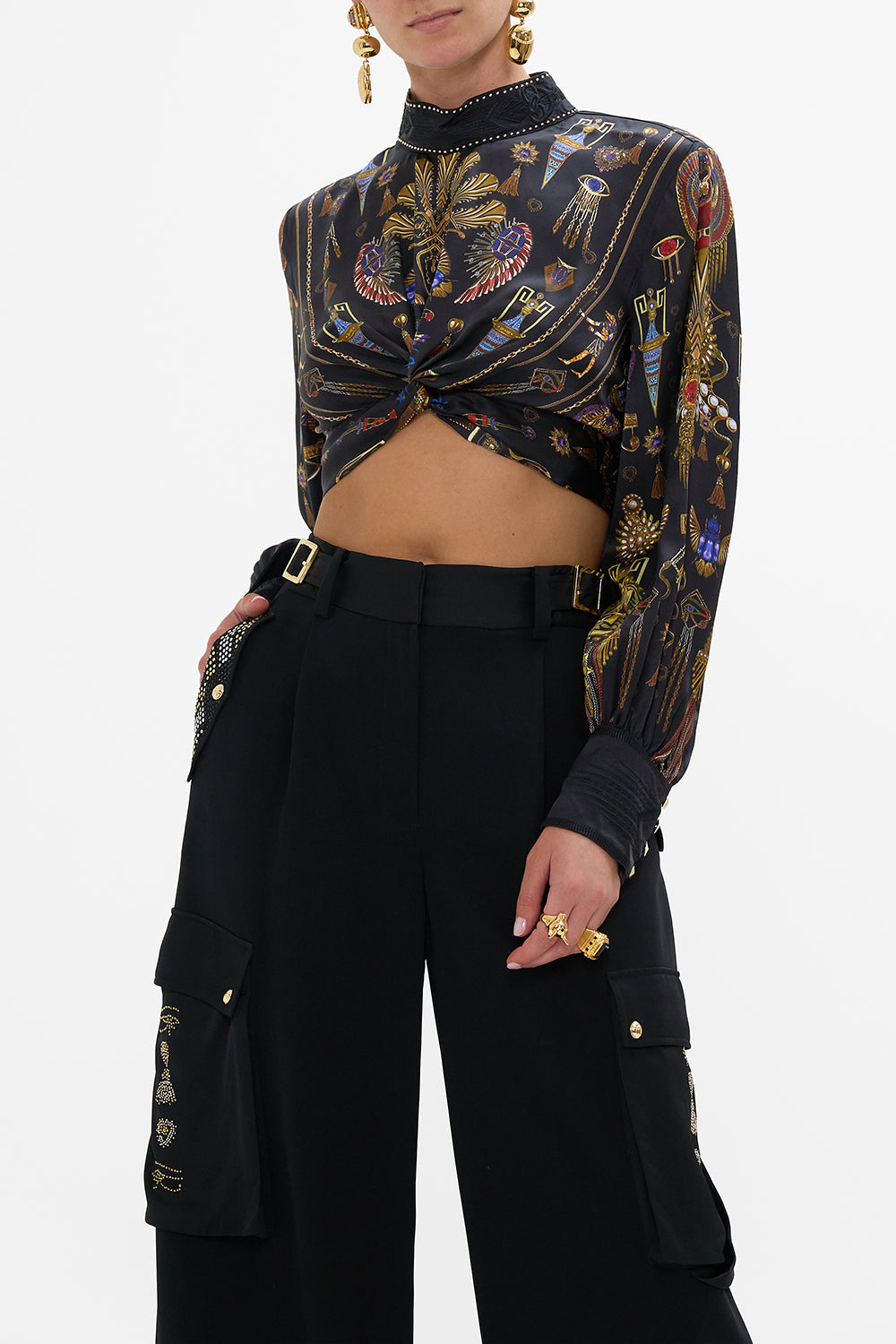 The CAMILLA LEGGINGS ISTANBUL ANIMALIA in our  print.