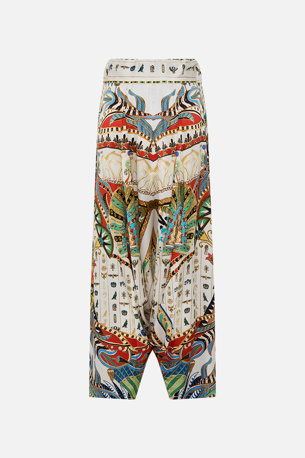 CAMILLA Harem Pants in Valley Of The Queens print