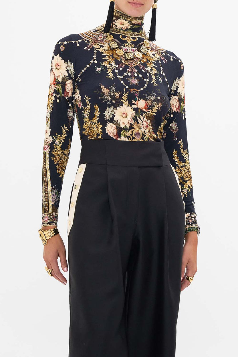Jersey Turtleneck Flamenco Folklore - Camilla