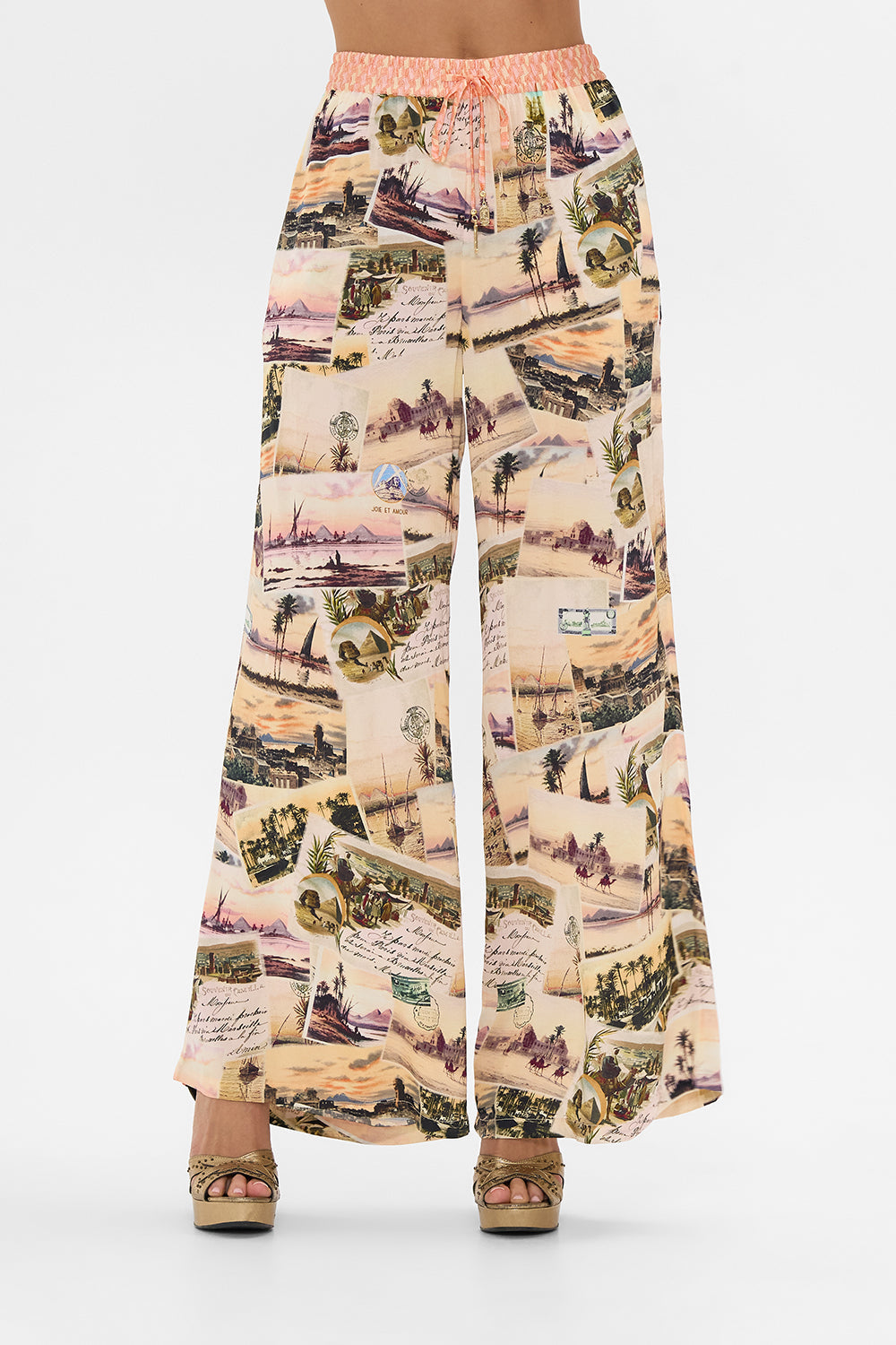 CAMILLA lounge pant in Milla's Got Mail print. 